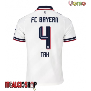 Bayern Munich Jonathan Tah #4 Seconda Maglia 2026-27 Manica Corta Bayern Munich Jonathan Tah #4 Seconda Maglia 2026-27 Manica Corta